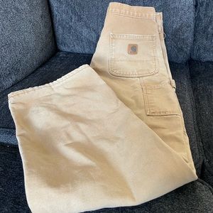 Carhartt Flannel Lined Utility Work Pants